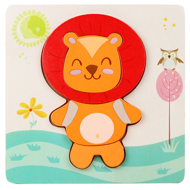 3D Wooden Puzzle Toy