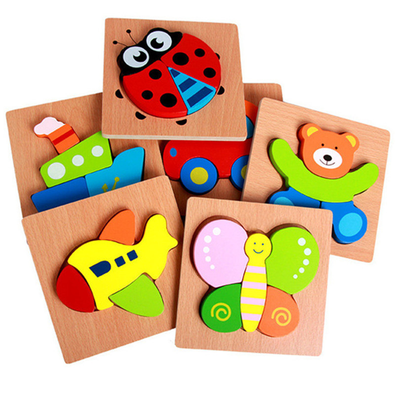 3D Wooden Puzzle Toy