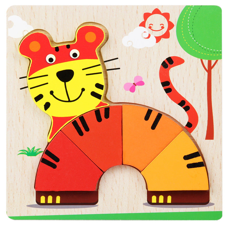 3D Wooden Puzzle Toy