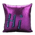 Reversible Sequin Cushion Cover