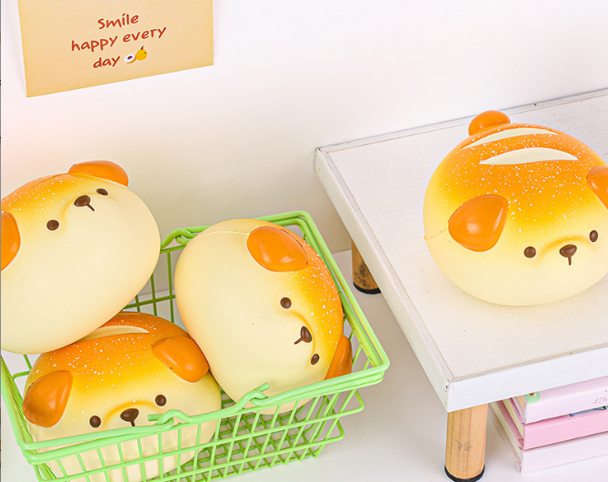 Cheese Dog Slow-Rebound Squishy Toy